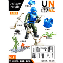 Load image into Gallery viewer, Mini Soldier Set SWAT Special police Figurines with Building Blocks Gun Army Compatible All Major Brands Toys Gift Dropshipping
