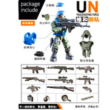 Load image into Gallery viewer, Mini Soldier Set SWAT Special police Figurines with Building Blocks Gun Army Compatible All Major Brands Toys Gift Dropshipping