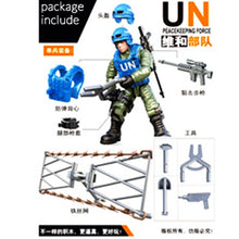 Load image into Gallery viewer, Mini Soldier Set SWAT Special police Figurines with Building Blocks Gun Army Compatible All Major Brands Toys Gift Dropshipping