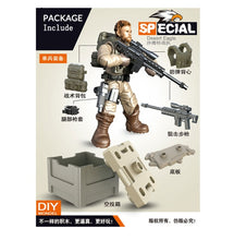 Load image into Gallery viewer, Mini Soldier Set SWAT Special police Figurines with Building Blocks Gun Army Compatible All Major Brands Toys Gift Dropshipping