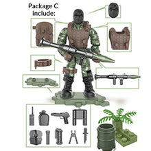 Load image into Gallery viewer, Mini Soldier Set SWAT Special police Figurines with Building Blocks Gun Army Compatible All Major Brands Toys Gift Dropshipping