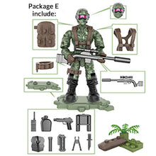 Load image into Gallery viewer, Mini Soldier Set SWAT Special police Figurines with Building Blocks Gun Army Compatible All Major Brands Toys Gift Dropshipping