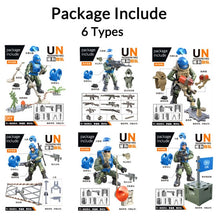 Load image into Gallery viewer, Mini Soldier Set SWAT Special police Figurines with Building Blocks Gun Army Compatible All Major Brands Toys Gift Dropshipping
