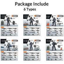 Load image into Gallery viewer, Mini Soldier Set SWAT Special police Figurines with Building Blocks Gun Army Compatible All Major Brands Toys Gift Dropshipping