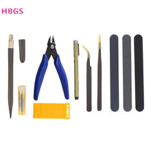 Load image into Gallery viewer, Hobby Modelling Tools Set Model DIY Accessories Cutting Mat Self Healing Grinding Machine Polishing Tools Kit For Gundam